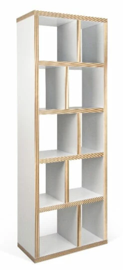 Temahome - Berlin Reol - Hvit - 198x70