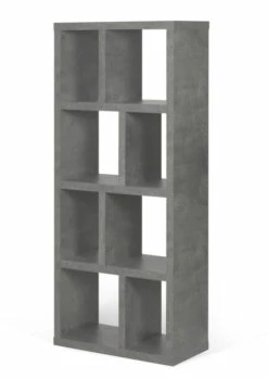 Temahome Berlin Reol - Mørk Betongrå, 159x70 -Oppbevaringsmøbler Salg 2024 temahome berlin reol moerk betongraa 159x70 reoler TE00674 3 1f3b