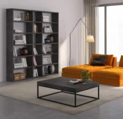 Temahome - Pombal Reol - Grå -Oppbevaringsmøbler Salg 2024 temahome pombal reol graa 18 rum reoler TE00366 5 6d7b