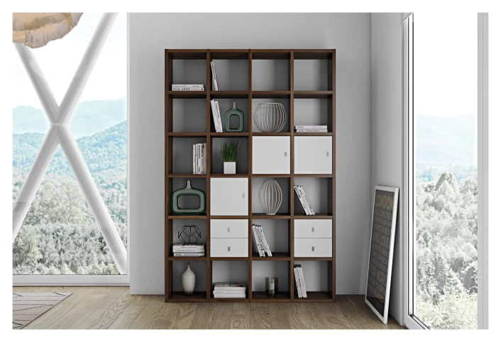 Temahome - Pombal Reol - Mørk Tre 4 Temahome - Pombal Reol - Mørk Tre - Bilde 2