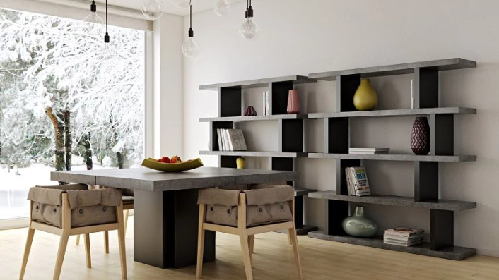 Step Reol - Grå 6 Step Reol - Grå - Bilde 4