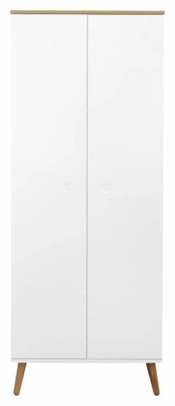 TENZO - Dot Garderobeskap, Eik, Hvit