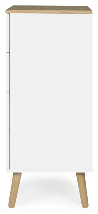 Dot Kommode 55x43 - Hvit/eik 5 Dot Kommode 55x43 - Hvit/eik - Bilde 3