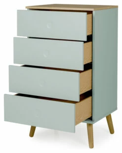 Dot Kommode 55x43 - Salvie/eik -Oppbevaringsmøbler Salg 2024 tenzo dot kommode 55x43 sageeg TZ00743 5 c140