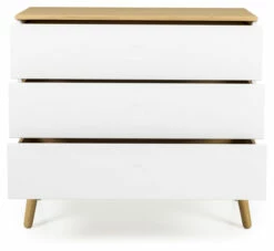 Dot Kommode 90x43 - Hvit/eik -Oppbevaringsmøbler Salg 2024 tenzo dot kommode 90x43 hvideg TZ00738 4 e2a9