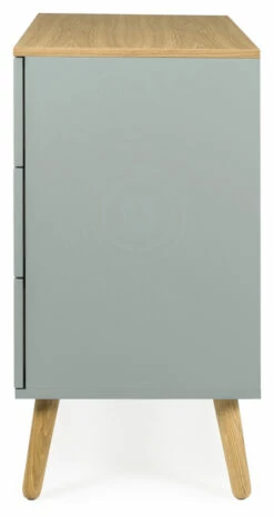 Dot Kommode 90x43 - Salvie/eik -Oppbevaringsmøbler Salg 2024 tenzo dot kommode 90x43 sageeg TZ00740 3 3210
