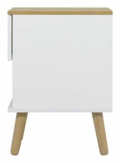 DOT Nattbord - Eik/Hvit -Oppbevaringsmøbler Salg 2024 tenzo dot sengebord eghvid sengebord TZ00705 4 be8c