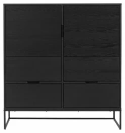 Lipp Skap - Sort/ask