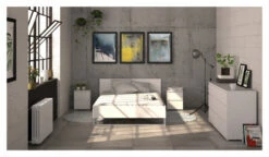 Nova Sengebord - Hvit -Oppbevaringsmøbler Salg 2024 tvilum nova sengebord hvid sengebord TV04518 2 7262