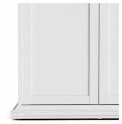 Paris Garderobeskap M/4 Døre - 200,6x181,4 -Oppbevaringsmøbler Salg 2024 tvilum paris garderobeskab hvid b181 garderobeskab TV00343 6 65f6