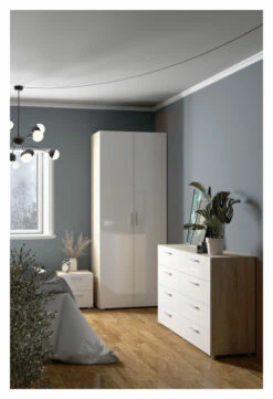 Pepe Garderobeskap M. 2 Dører - Eik -Oppbevaringsmøbler Salg 2024 tvilum pepe garderobeskab m 2 laager eg TV05350 6 7155