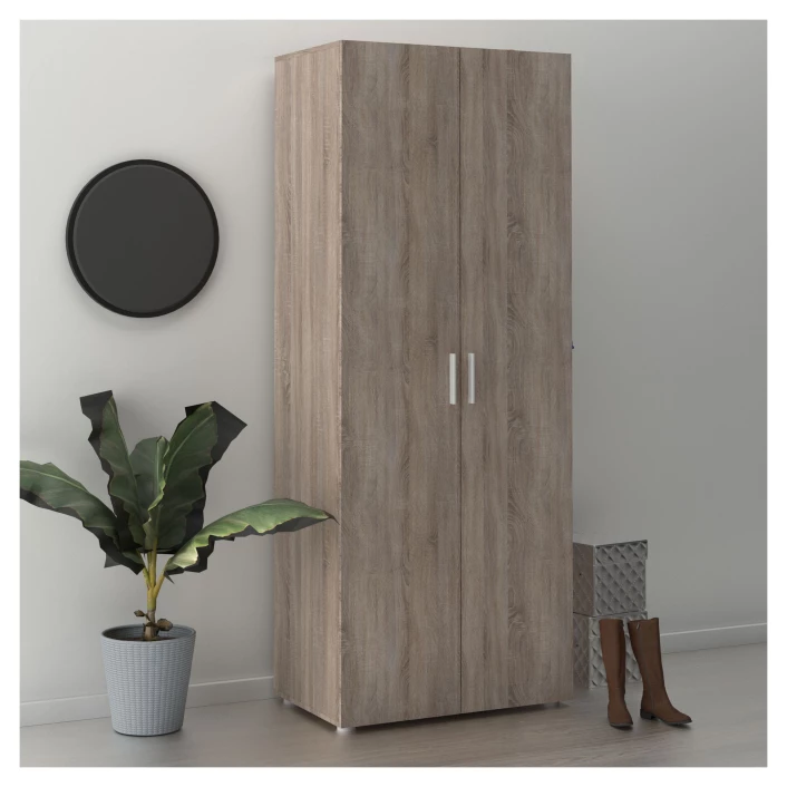 Pepe Garderobeskap M. 2 Dører - Trøffel 4 Pepe Garderobeskap M. 2 Dører - Trøffel - Bilde 2