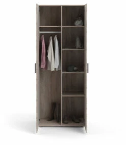 Pepe Garderobeskap M. 2 Dører - Trøffel 15 Pepe Garderobeskap M. 2 Dører - Trøffel -Oppbevaringsmøbler Salg 2024 tvilum pepe garderobeskab m 2 laager troeffel TV05351 3 2e05