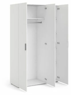 Pepe Garderobeskap M. 3 Dører - Hvit -Oppbevaringsmøbler Salg 2024 tvilum pepe garderobeskab m 3 laager hvid TV05345 3 cfd1