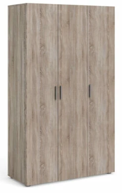 Pepe Garderobeskap M. 3 Dører - Trøffel