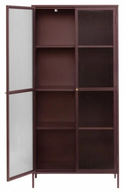 Bronco Skap H190 - Rød -Oppbevaringsmøbler Salg 2024 unique furnitures bronco skab h190 roed UF00287 3 3525