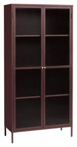 Bronco Skap H190 - Rød -Oppbevaringsmøbler Salg 2024 unique furnitures bronco skab h190 roed UF00287 4 a7ea