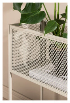 Netz Blomsterkasse - Beige -Oppbevaringsmøbler Salg 2024 venture design netz blomsterkasse beige VD02057 6 f037