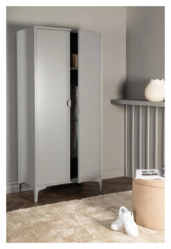 Piring Garderobeskap - Lysegrå -Oppbevaringsmøbler Salg 2024 venture design piring garderobeskab lysegraa VD02071 7 c91c