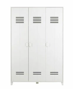 VTwonen Locker Garderobeskap M/3 Låger - Hvit