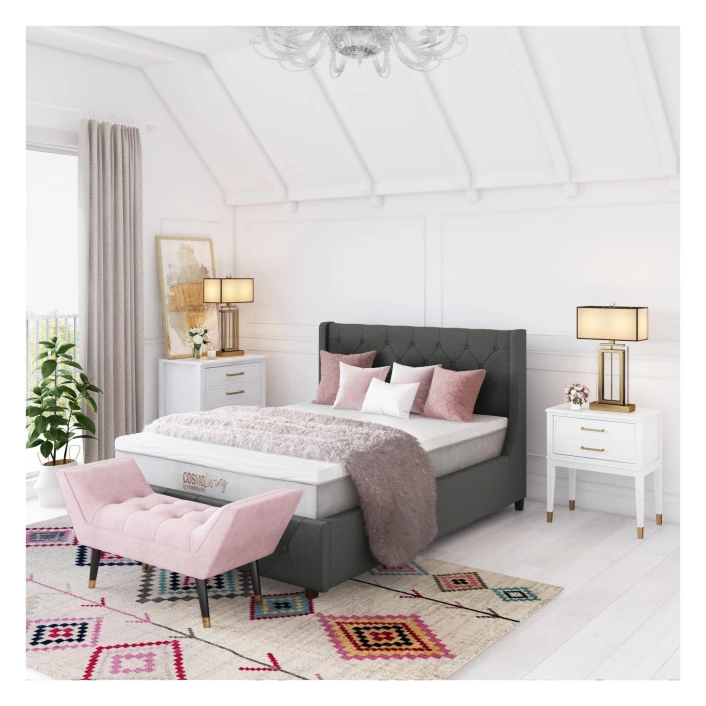 Westerleigh Kommode M. 4 Skuffer - Hvit 8 Westerleigh Kommode M. 4 Skuffer - Hvit - Bilde 6