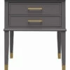 Westerleigh Nattbord - Grafittgrå -Oppbevaringsmøbler Salg 2024 westerleigh sengebord grafitgraa sengebord NT01389 1 eb87