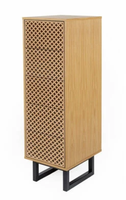 Woodman Camden Kommode - Eg/Diamond Print -Oppbevaringsmøbler Salg 2024 woodman camden kommode egdiamond print kommoder WM00236 8 a751