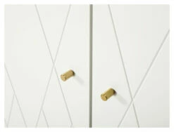 Woodman Mia Garderobeskap M. 2 Dører - Hvit -Oppbevaringsmøbler Salg 2024 woodman mia garderobeskab m 2 laager hvid garderobeskabe WM00269 5 4dcd