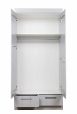 Woood - Connect Garderobeskap - Betong Grå -Oppbevaringsmøbler Salg 2024 woood connect garderobeskab betongraa garderobeskabe EE00433 4 7369