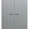 WOOOD Dennis Garderobeskap 202x111x55 - Concrete Grå -Oppbevaringsmøbler Salg 2024 woood dennis garderobeskab 202x111x55 concrete graa EE03646 1 529e