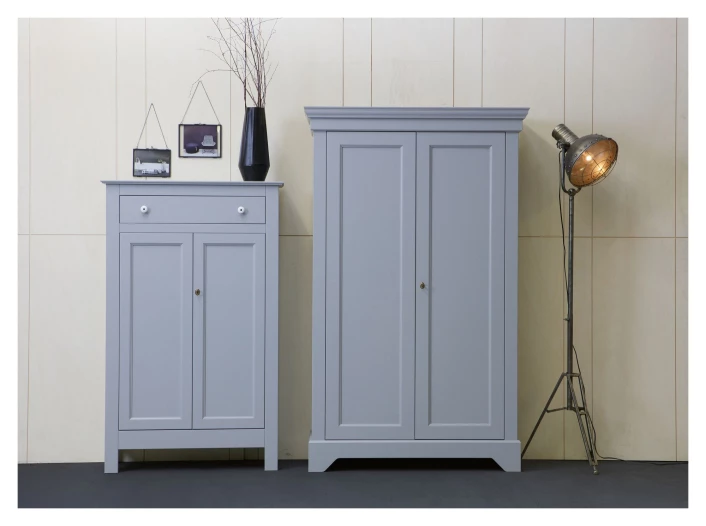 WOOOD Isabel Skap 191x118 - Grå 7 WOOOD Isabel Skap 191x118 - Grå - Bilde 5