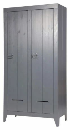 WOOOD Kluis Skap 190x95 - Grå -Oppbevaringsmøbler Salg 2024 woood kluis skab 190x95 graa EE00724 5 a22e