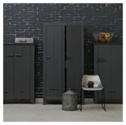 WOOOD Kluis Skap 190x95 - Grå -Oppbevaringsmøbler Salg 2024 woood kluis skab 190x95 graa EE00724 9 7aad