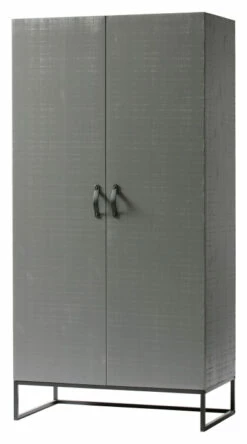 Woood Morris Klesskap - Furu Grå -Oppbevaringsmøbler Salg 2024 woood morris klaedeskab fyrretrae graa garderobeskabe EE01801 4 b7d5