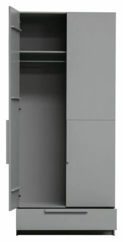 WOOOD Pure Garderobeskap 215x95x60 - Grå 13 WOOOD Pure Garderobeskap 215x95x60 - Grå -Oppbevaringsmøbler Salg 2024 woood pure garderobeskab 215x95x60 graa EE03641 5 9eea