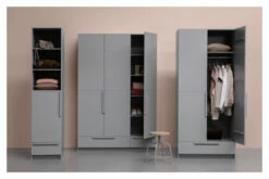 WOOOD Pure Garderobeskap - Grå -Oppbevaringsmøbler Salg 2024 woood pure garderobeskab graa EE03074 3 0bdc