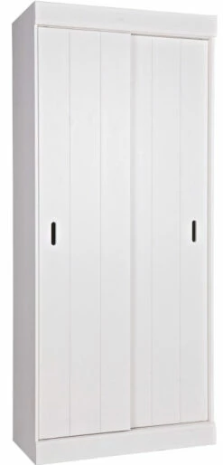 Woood - Row Garderobeskap - Hvit -Oppbevaringsmøbler Salg 2024 woood row garderobeskab hvid garderobeskabe EE00568 1 fa2d