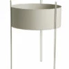 WOUD - Pidestall Flowerpot Large - Grå -Oppbevaringsmøbler Salg 2024 woud pidestall flowerpot large graa blomsterkasser WO00283 1 d08c