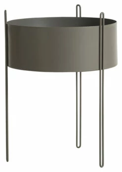 WOUD - Pidestall Planter L, Brun