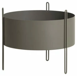 WOUD - Pidestall Planter M, Brun