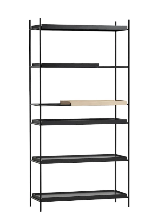 WOUD - Tray Reol I Sort Metall M. Eike Bakker